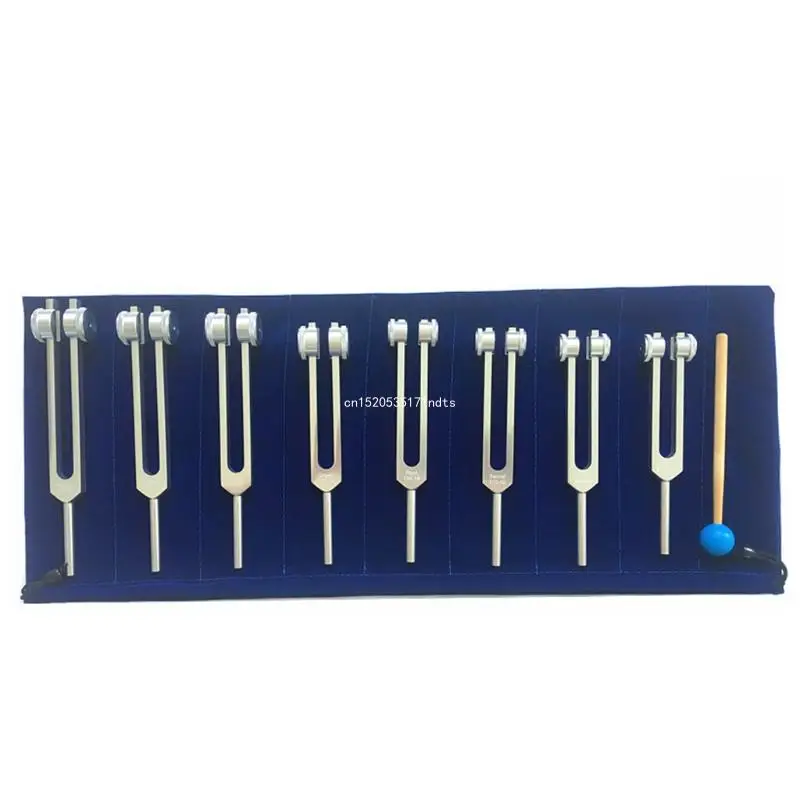 136.1HZ 126.22Hz Aluminum Medical Tuning Fork Hammer Ball Diagnostic Dropship