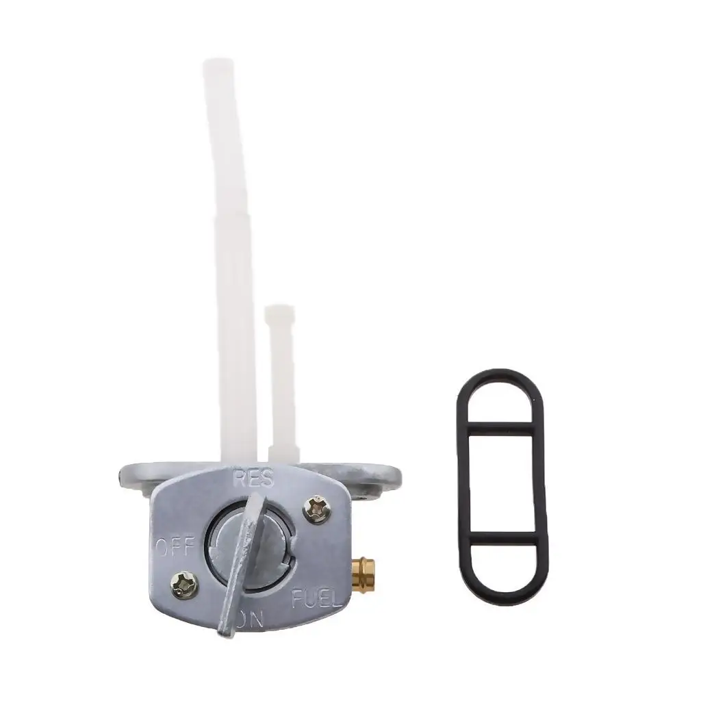 Válvula de Grifo de Combustible de Metal con Bomba de Reserva para Yamaha PW80 TTR125 XT125 XT250 Motocicleta Todoterreno de Gasolina 125cc
