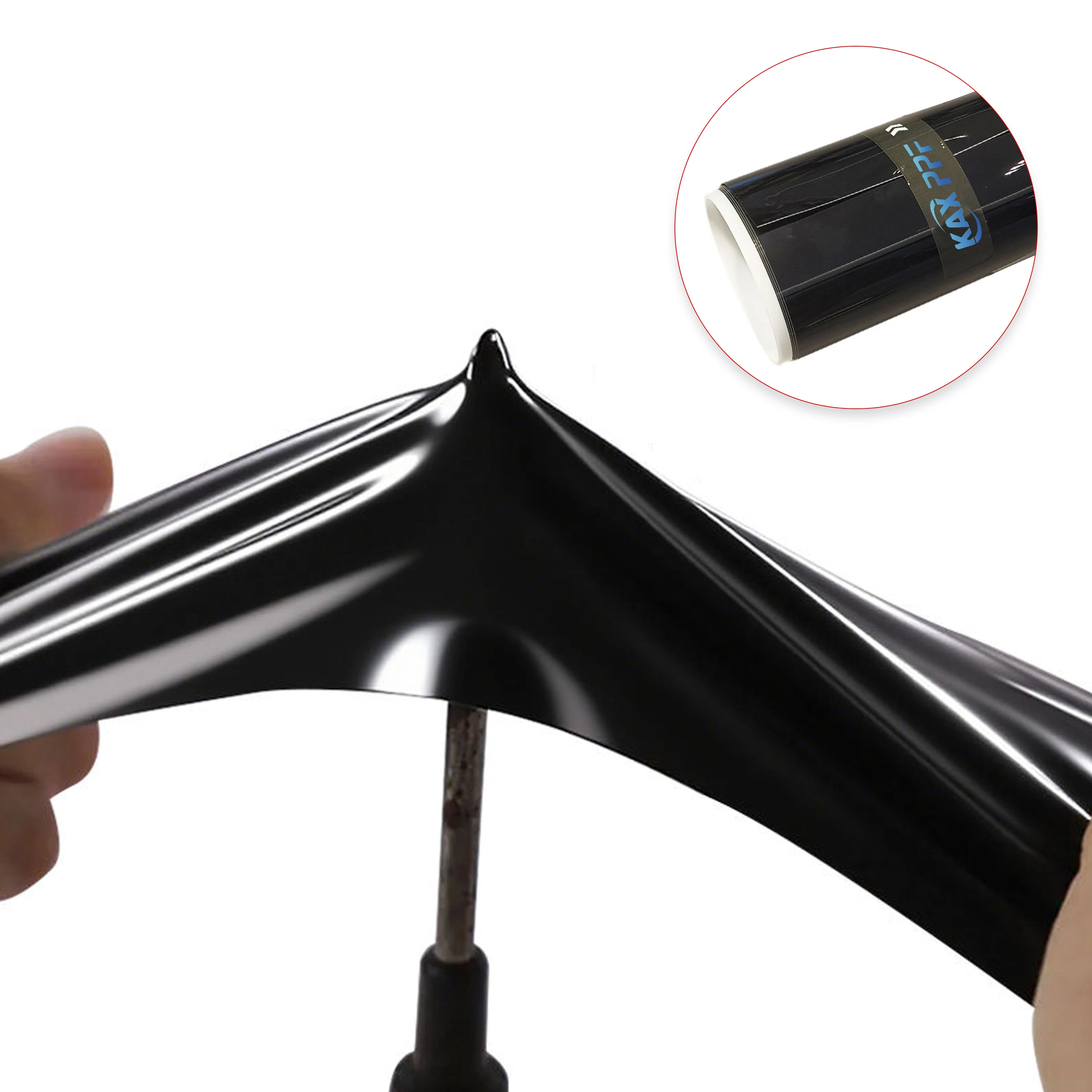 PPF TPU Paint Protection Film 8.5Mil Thickness Black Gloss Self Healing UV/IR Proof Anti Scratch Agute Invisible Body Film 3