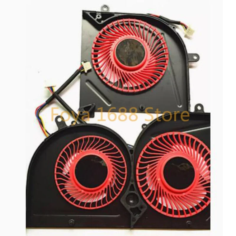 1 Pair Cooling Fan For MSI GS63VR MS-17B1 17B2 16K2 16K3 GS73 Fan Accessories