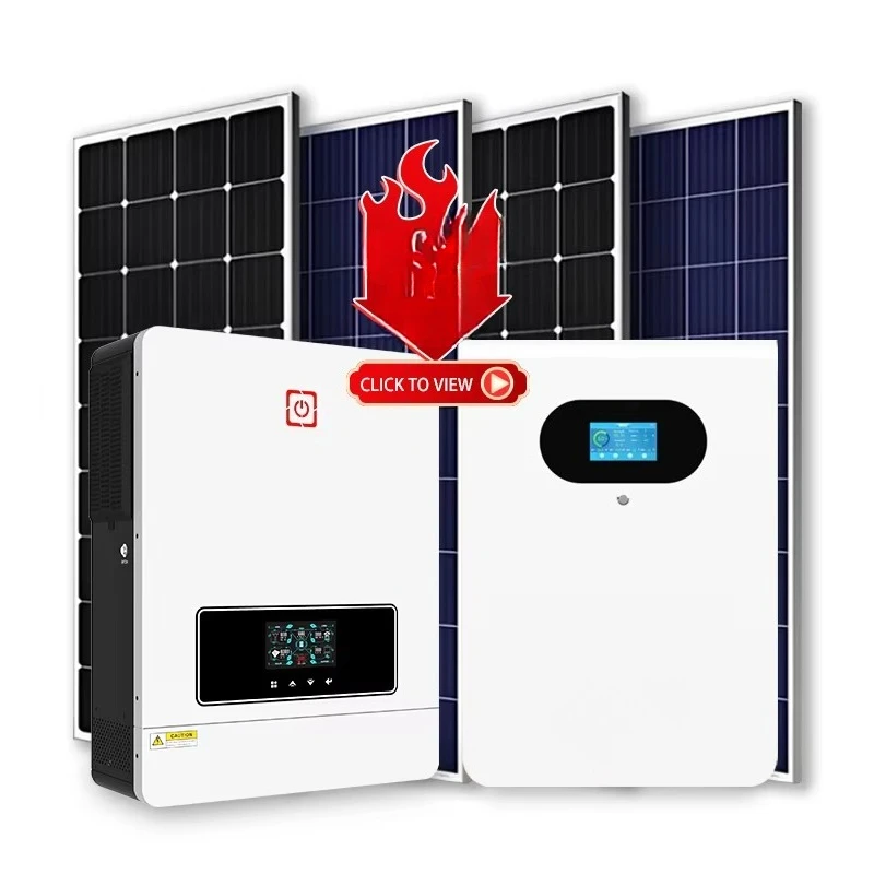 8kw Home Energy Solar Power System Monocrystalline Silicon Lithium Battery Hybrid Generator MPPT PWM Controller 12kw Load Power