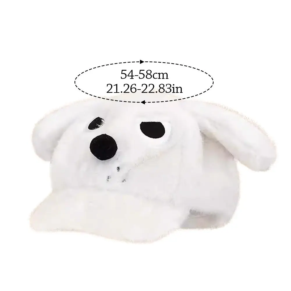 أزياء الشتاء الدافئ القبعات قبعة بلون الفنان الفرنسي قبعة لطيف الكلب جميع المتطابقة قبعة عادية النساء الفتيات #6