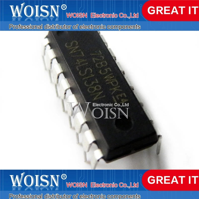 Small Batch 1-5-10pcs SN74LS138N 74LS138  Price discounts Spot supply