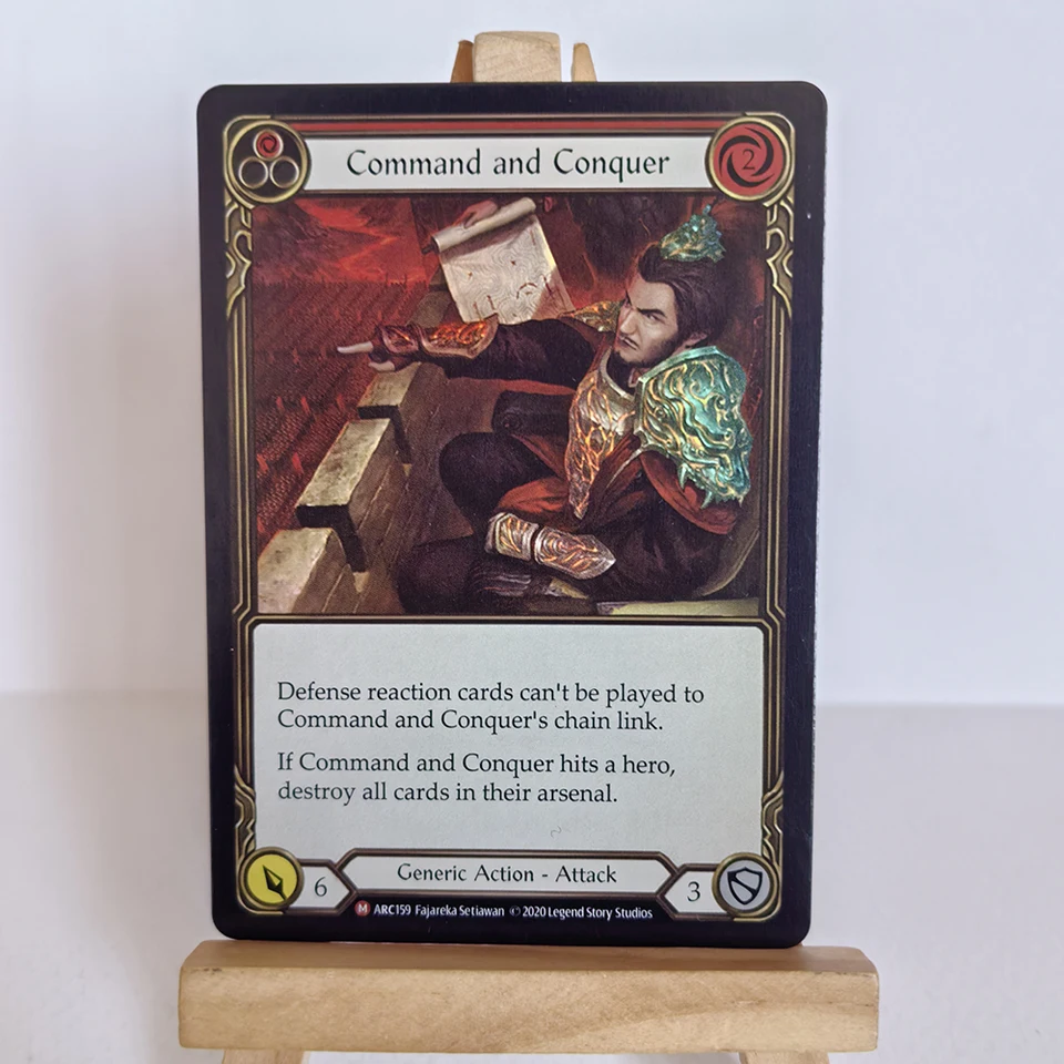 Custom Proxy FOIL Cards for Entertainment Games FAB Command and
