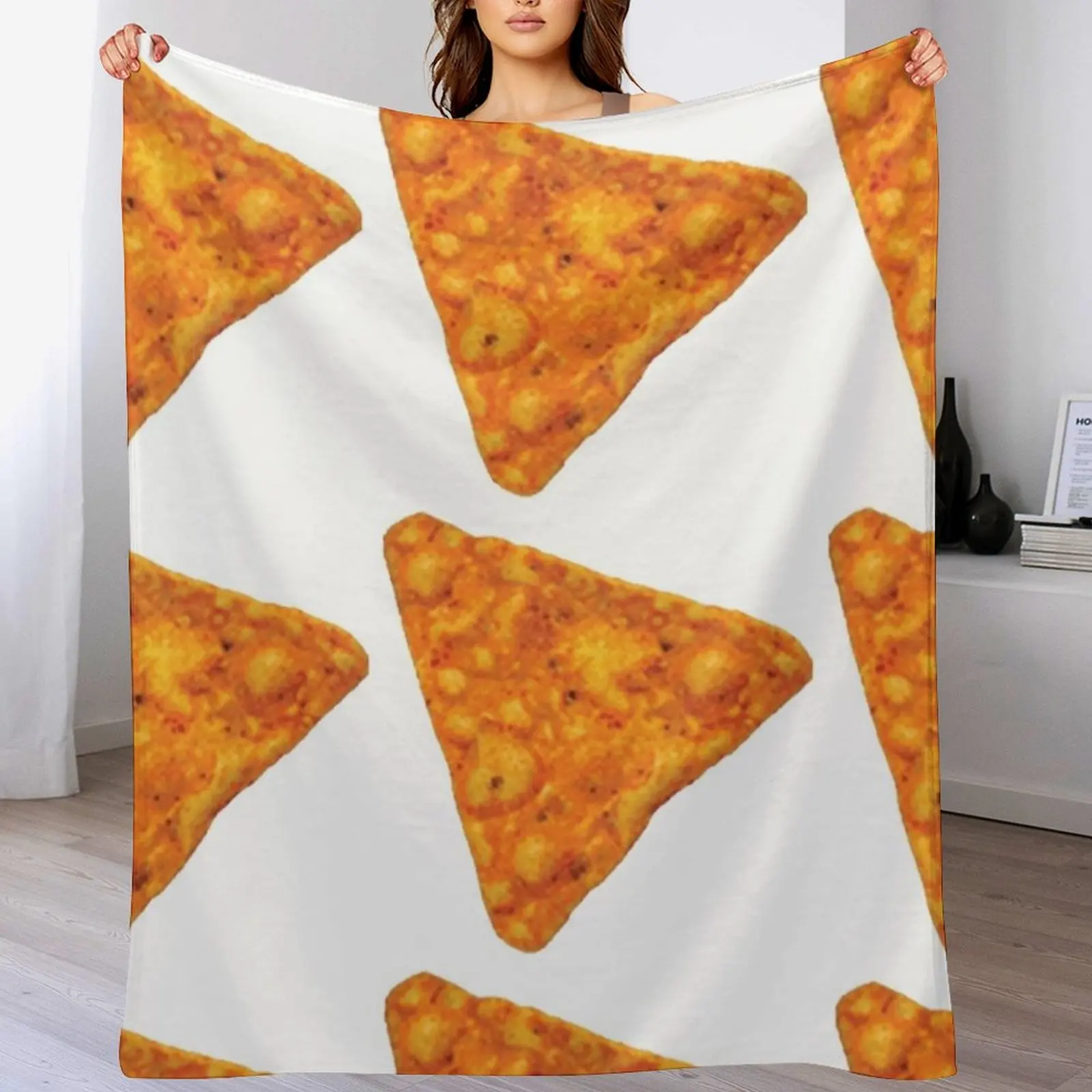 dorito tortilla chip Throw Blanket for babies Soft Plush Plaid Luxury Designer Blankets