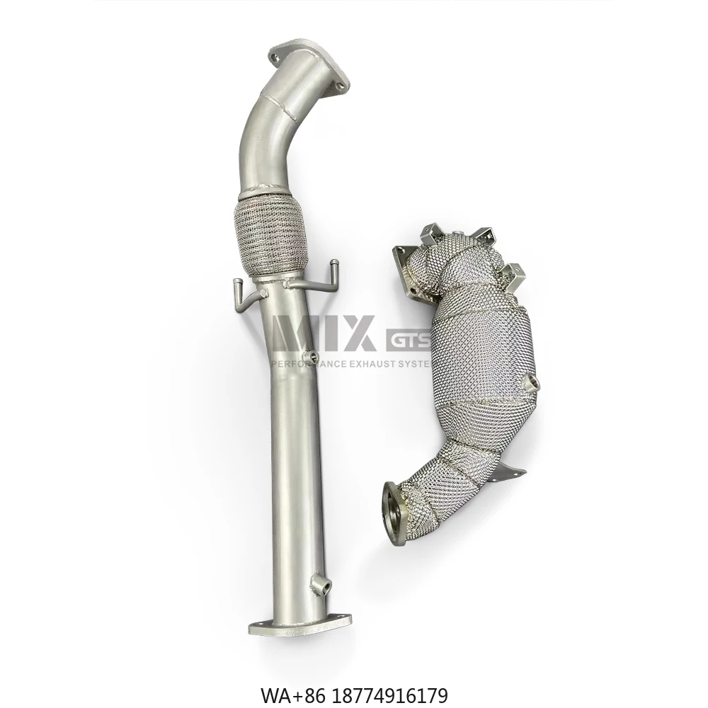 

Exhaust Downpipe for Modern Elantra N 2.0T Head Section High Quality Exhaust Pipe Exhaust Modification