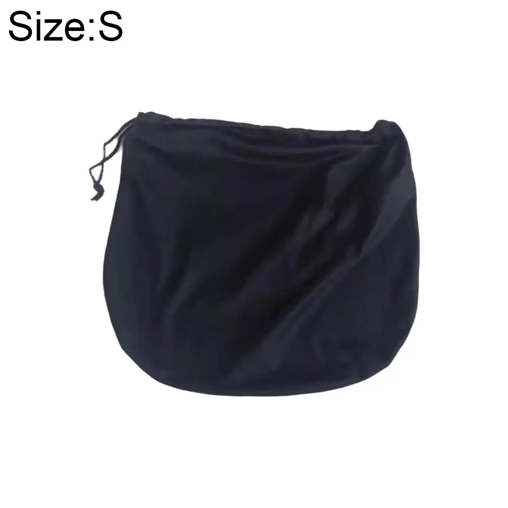 Bolsa de pelúcia para capacete de motocicleta, bolsa de bolso com cordão macio, proteção resistente, armazenamento de capacete, bolsa de transporte, tampa de uso de capacete c7o3