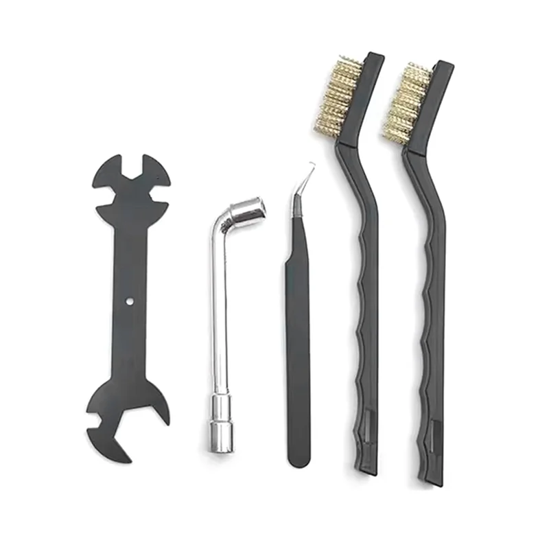 

Practical-3D Printer Tools Kit 17Pcs 3D Printer Accessories With Nozzle Cleaning Tool, Wrench, Tweezer Red