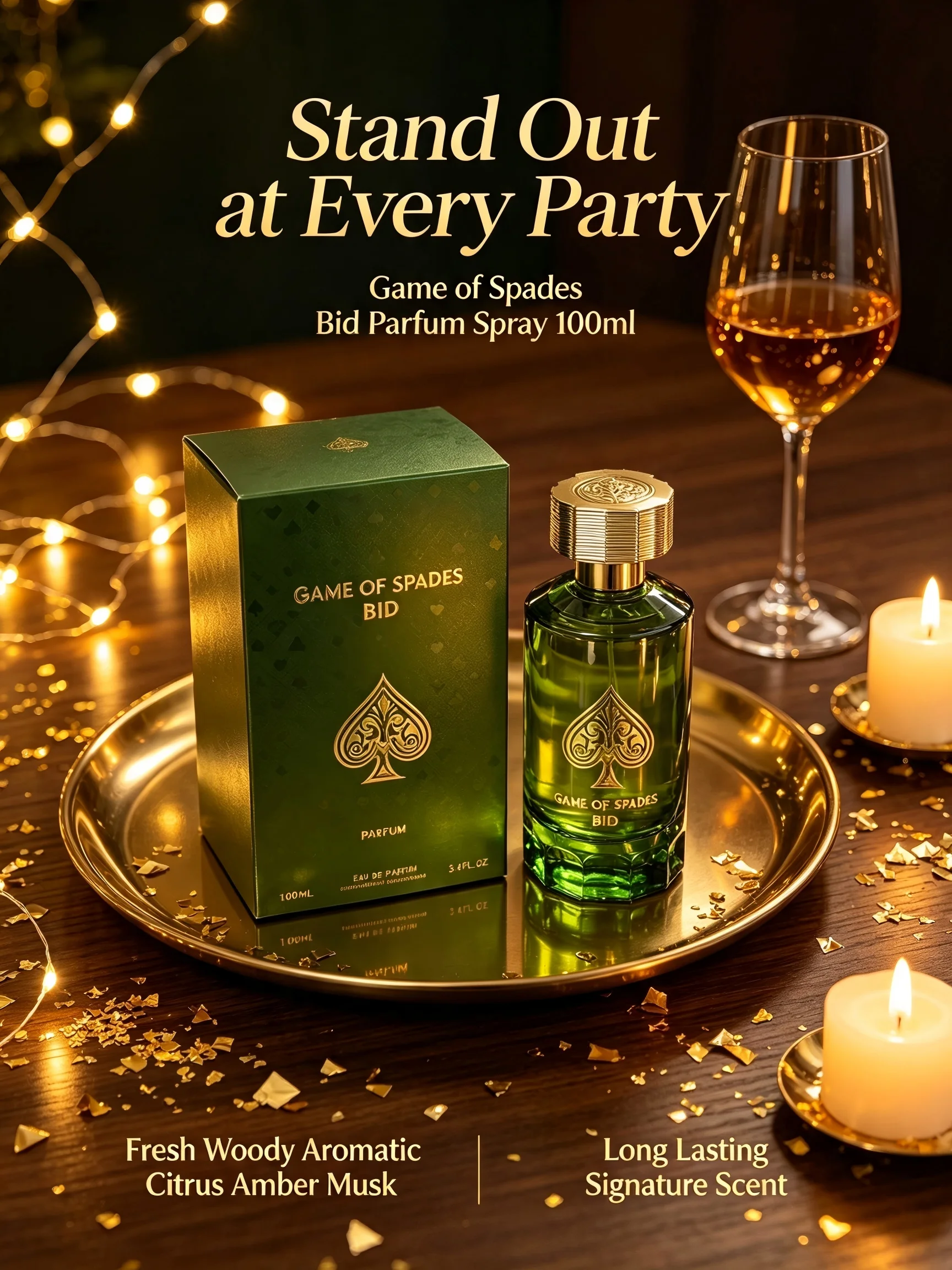 Jo Milano Paris Game of Spades - Perfume Fragrance Concentration review and price