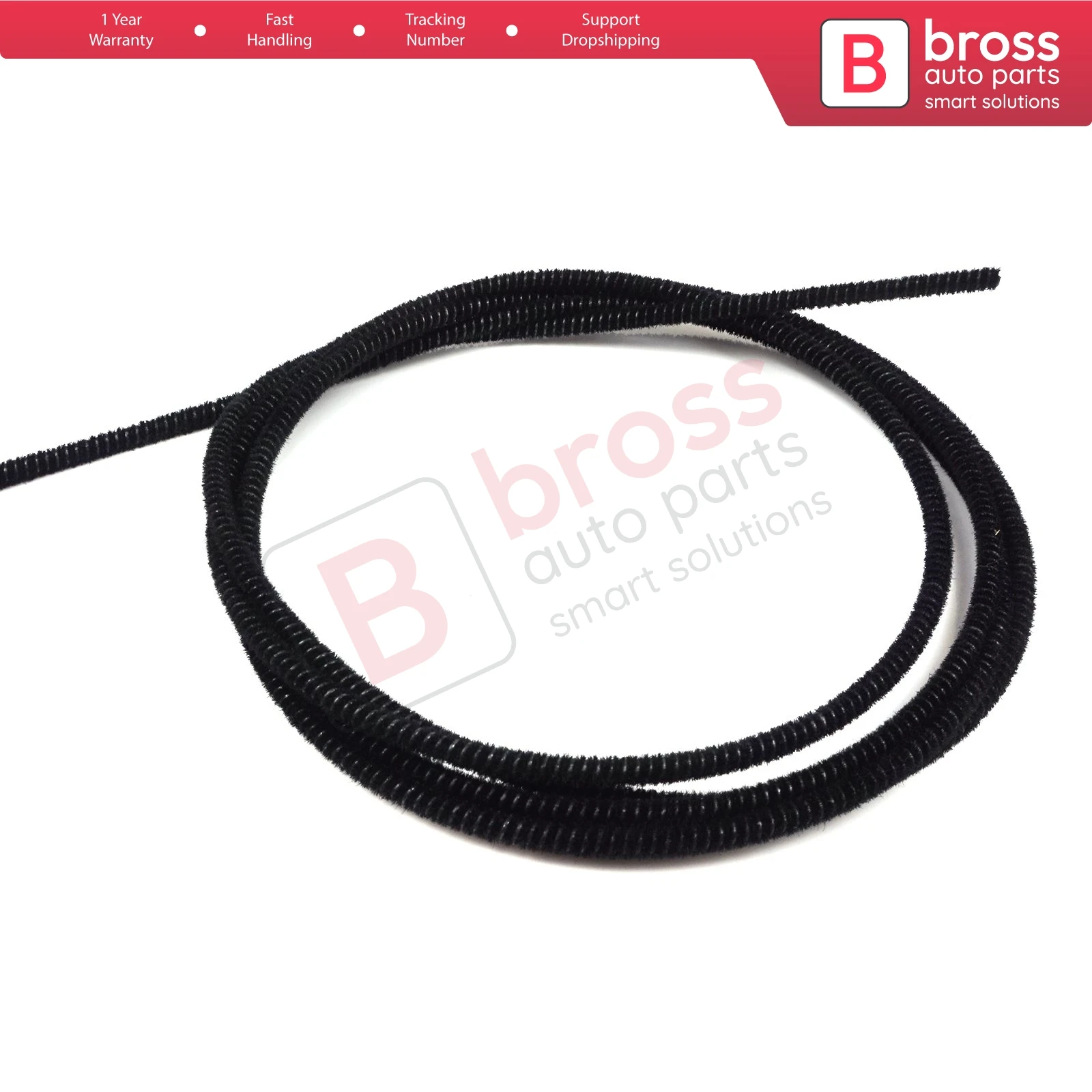 BSR594-1 1 Piece Car Sunroof Repair Cable Wearproof Material Lenght 2.5 meter Diameter 5 mm