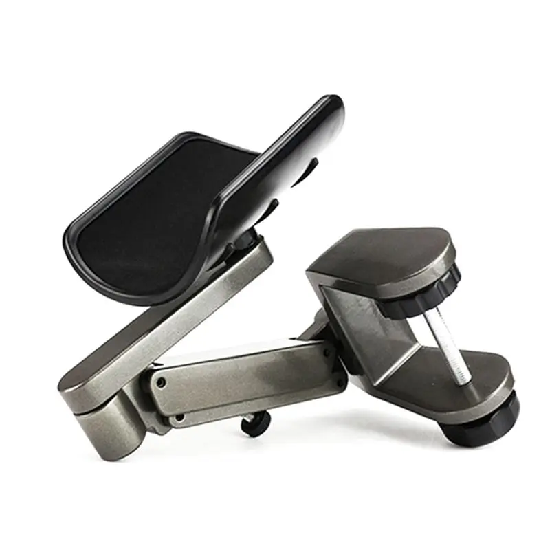 Metal Adjustable Rest Wrist Support Extended Mouse Pad Armrest For Computer Ergonomic Hand Comfort
