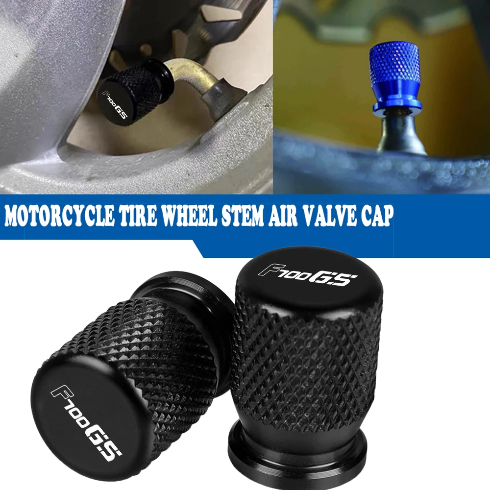 

Motorcycle Universal Vehicle Wheel Tire Valve Stem Caps Covers For BMW F700GS F 700 GS F700 GS 2013-2017 2016 2015 2014 F700 GS