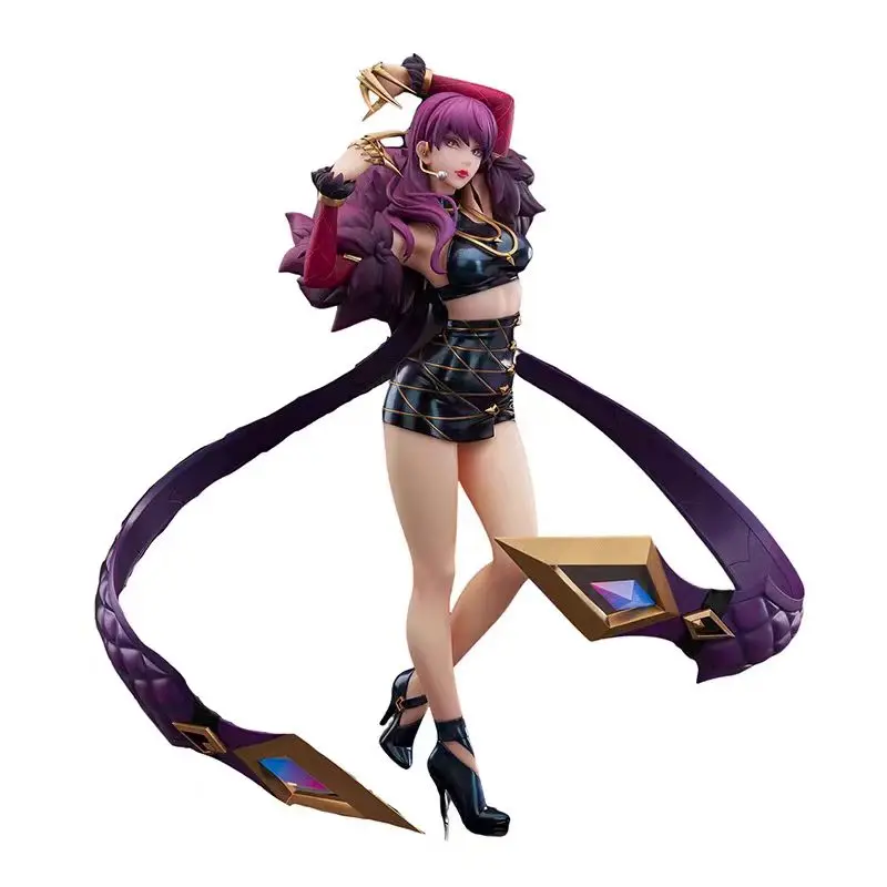 【Przedsprzedaż】 Oryginalna League of Legends Evelynn Figurki akcji Figurki LOL Postać z gry Rzeźba Model kolekcjonerski Zabawka