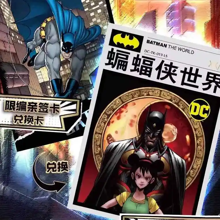 ขายส่ง KAYOU ของแท้ Marvel DC การ์ด Universe Glory Proof of Legend คอลเลกชันการ์ดหายาก Batman Wonder Woman การ์ดตัวละคร