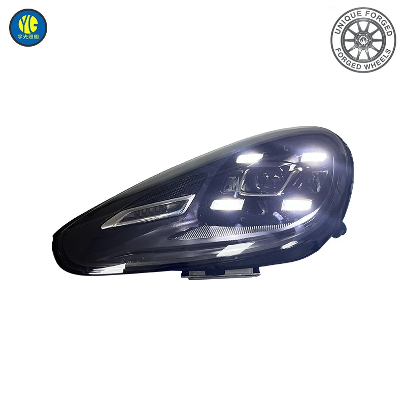 26 Style For Porsche Cayenne Parts Plug And Play LED Head Light 2015-2017 92A 958 958.2 Head Lamp Auto LED Headlights