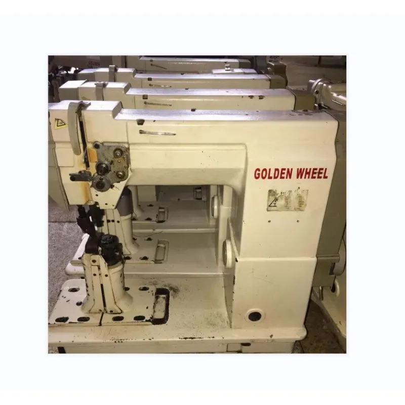 

Chinese Taiwan Golden Wheel CS-8810 Interlock Machine for Leather and Vamp Processing Used Sewing Machine