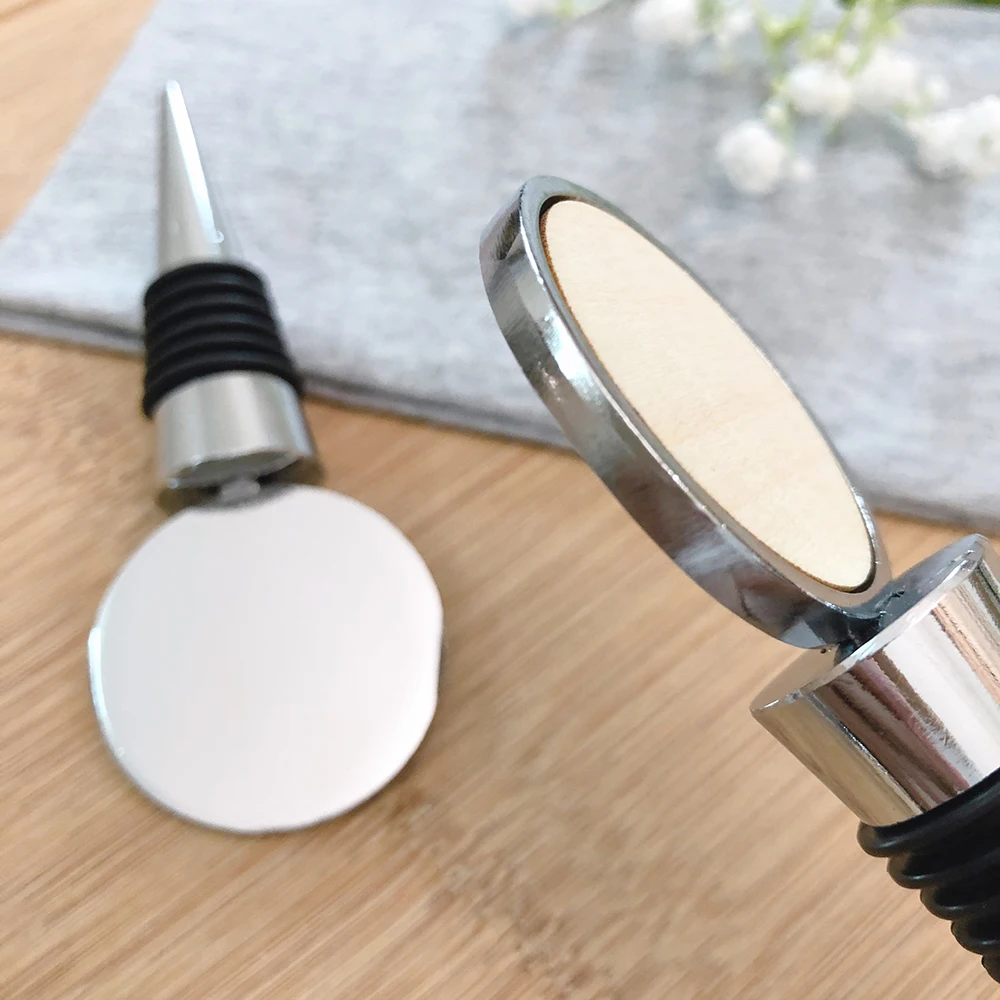 Wedding Gifts for Guests Personalized Wine Stoppers Wedding Party Favors Custom Wooden Wine Bottle Stoppers Seal Plugs