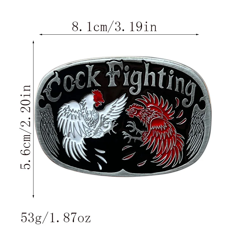 Chicken belt buckle