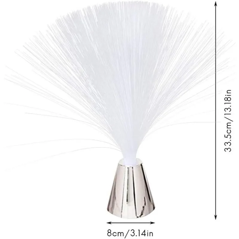

For Holiday Wedding Centerpiece Optic Fiber LED Night Lighting Decor Lamp 7 Color LED Fiber Optic Lamp Multicolor Star Sky Light