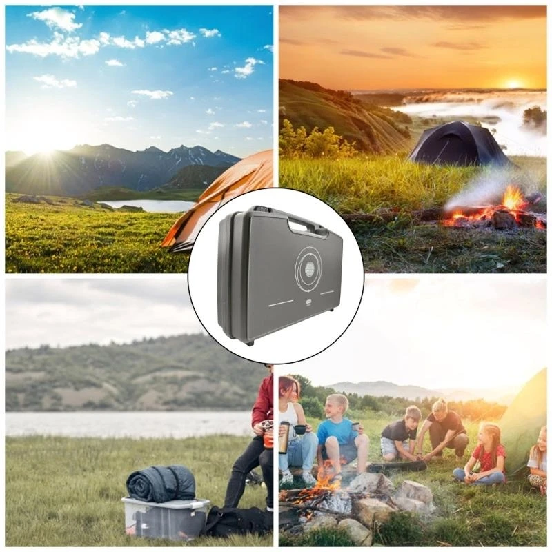 

Impact Resistant Case Convenient Carrying Bag for Mini Equipment Shockproof Travel Organizer Outdoor Camping Accessories D2RD