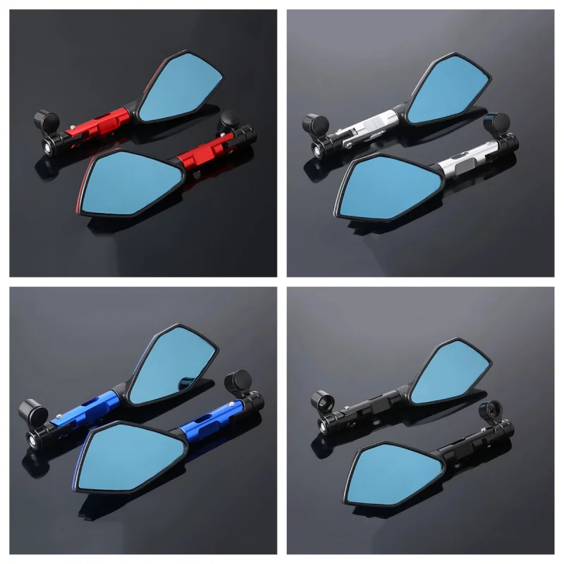 8 10MM Aluminum Alloy Motorcycle Rearview Mirror Universal For Ducati Monster 696 600 821 Scrambler Benelli TRK 502X 125 BN302