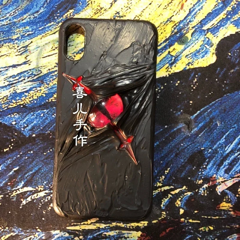 4028 Original Handmade Customized IPhone Case 3D Scar Cthulhu Eyes Horror Gothic Punk Dark Cthulhu Halloween Gift Phone Case image 2