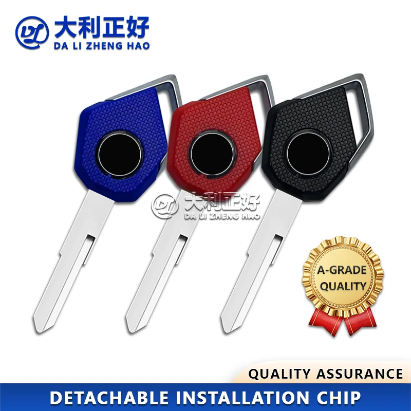DL Motorcycle Key For Kawasaki Ninja H2 ZX6R ZX10R zzr400 Z750 Z800 Z900 Z1000 ZX6R VERSYS ER6N ER6F ER6R Detachable chip keys