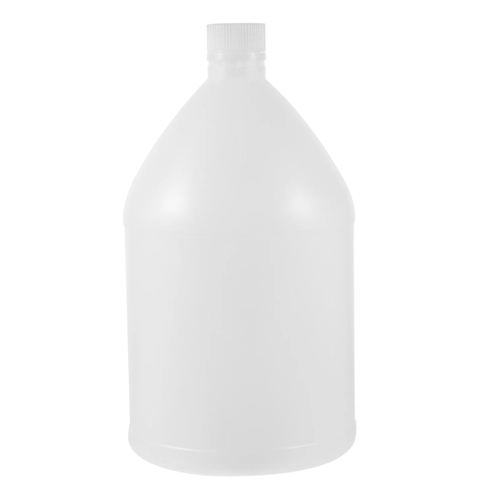 

Plastic Bucket 4L White Heavy Duty Hdpe Liquid Container For Oil Cleaning Storage Jug -Proof Lid