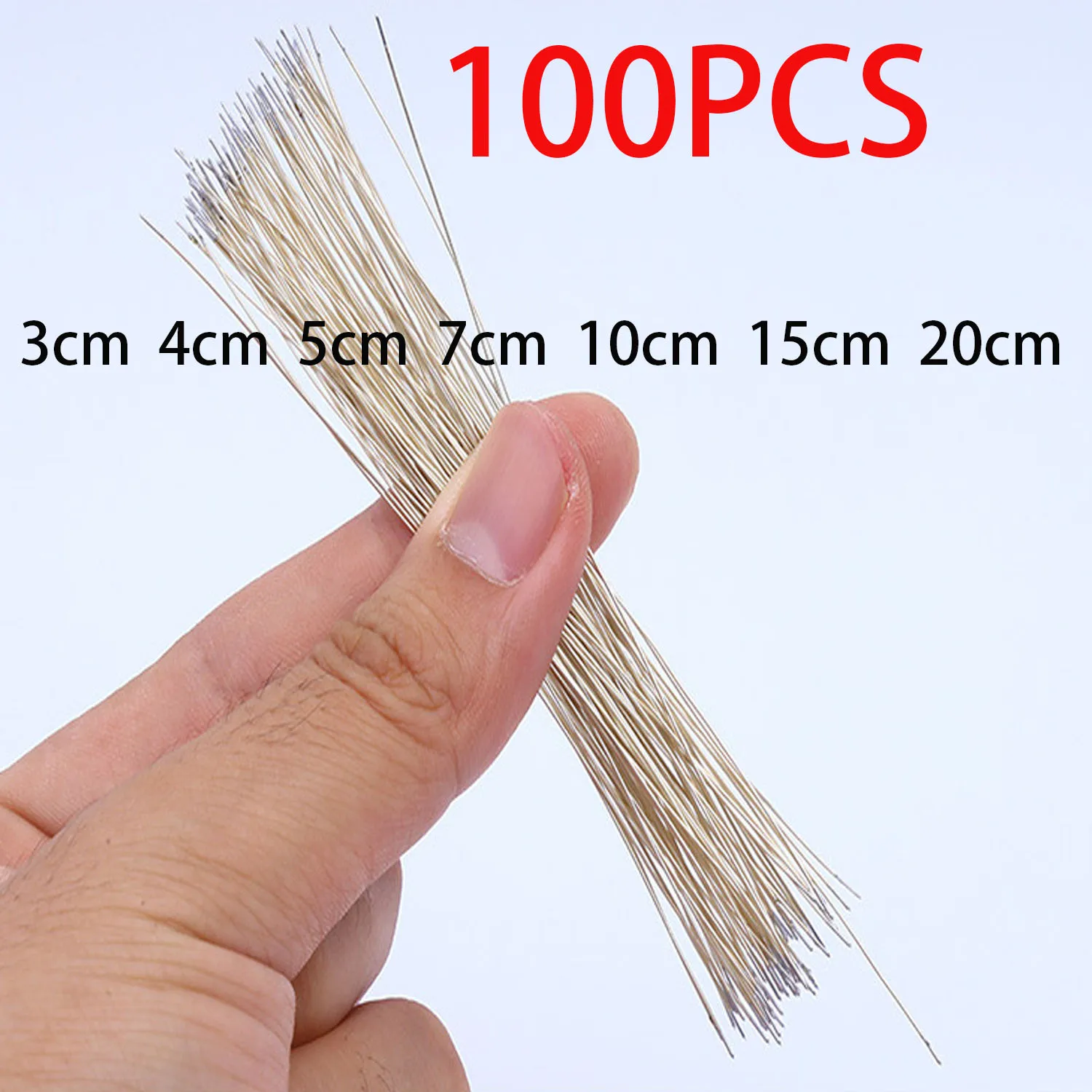 

100PCS enameled wire LED neon light welding wire 3/4/5/7/10/15/20cm silver intermediate connector 12V 24V neon light welding