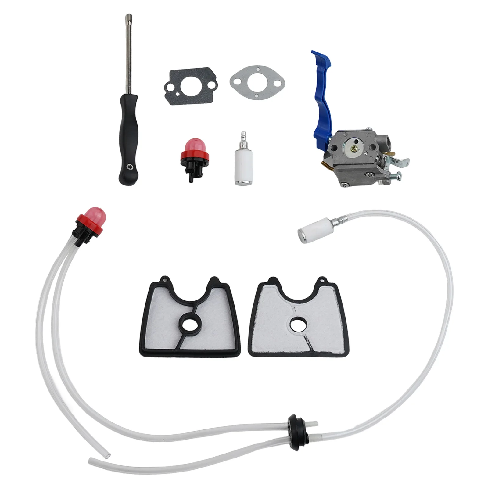 Carburetor Kit for 590460102 Compatible with For 125B Gas Blower For 125BX For 125BVX Leaf Blowers for Enhanced Performance