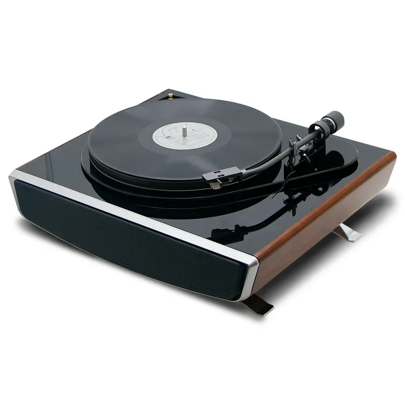 Feature Built In 2.1 Way Speaker Retro Gramophone High End Multi Vinyl Record Player Turntable