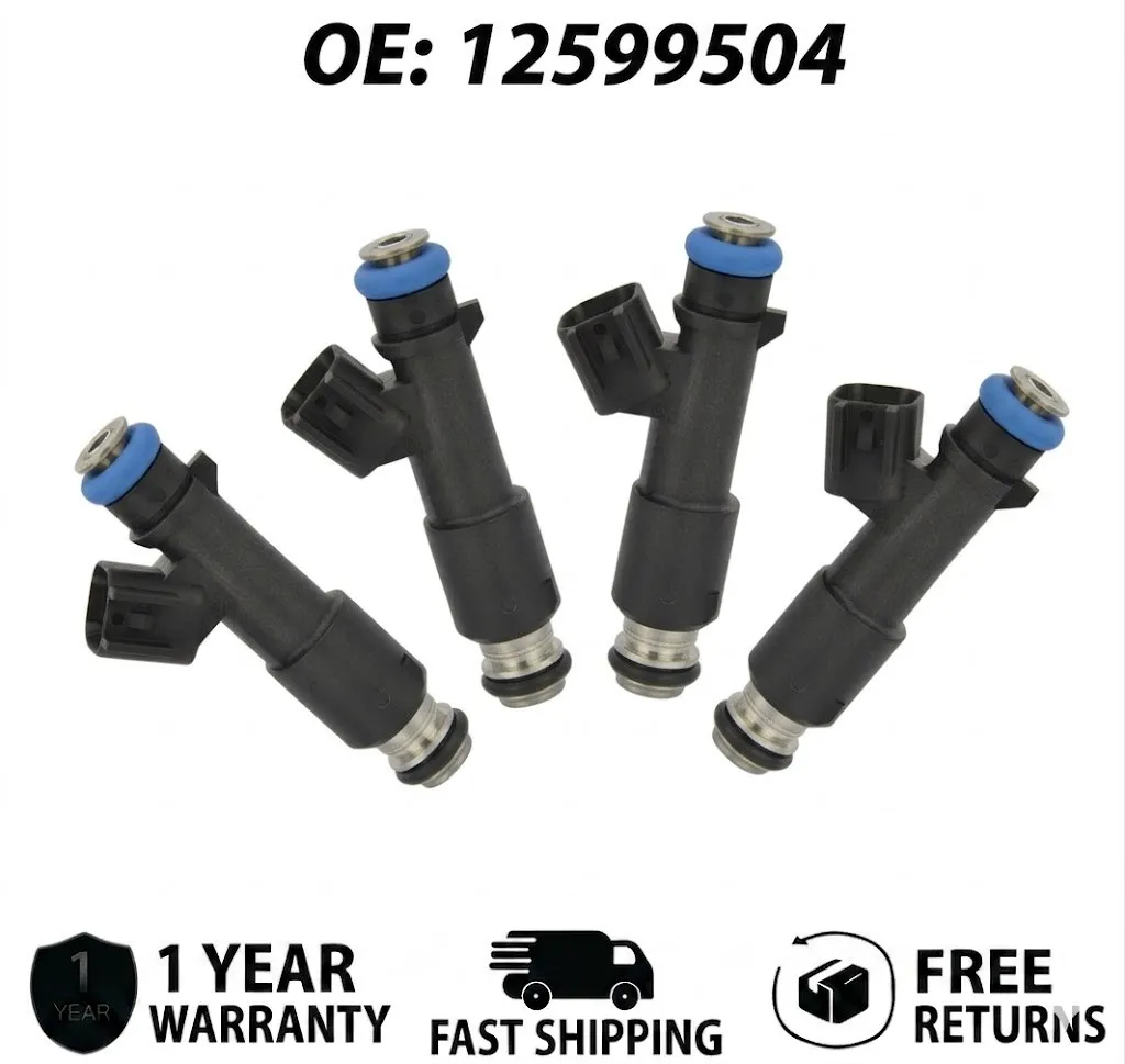 

5pcs Fuel Injectors for Chevrolet Colorado 3.7L I5 Engine 2009-2012, Replacement Part 12616382, High Efficiency Nozzle Set