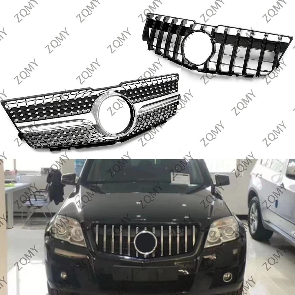 Car Front Bumper Grille Centre Styling Upper Grill For Mercedes Benz GLK Class X204 GLK250 GLK350 GLK220 GLK280 GLK400 2008-2012