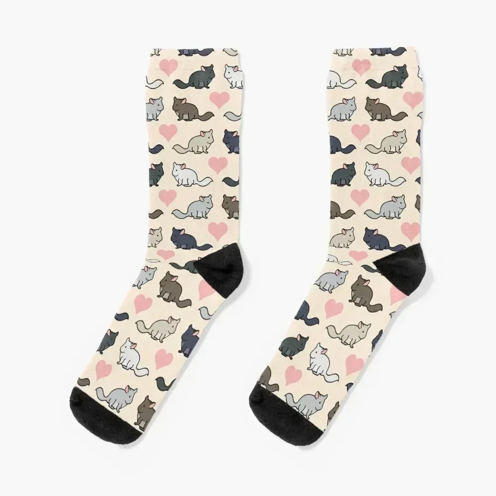 

Chinchilla love Socks aesthetic custom sports kawaii tennis Socks For Man Women's