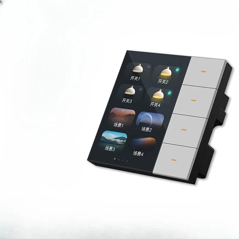 3.5 inch multi-function smart screen switch scenario smart screen panel