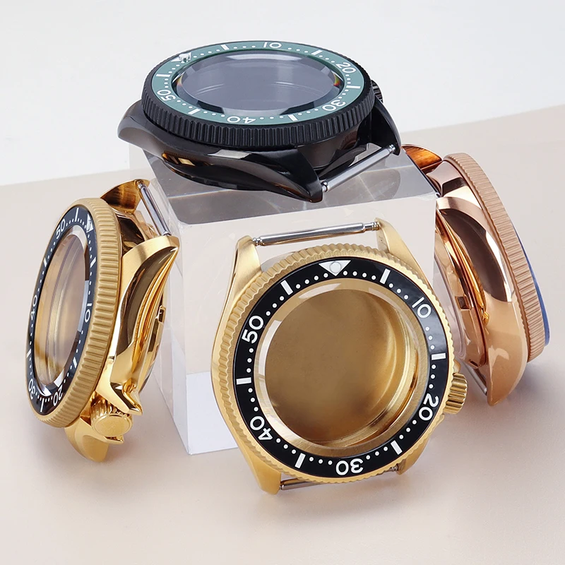 

38mm Luxury Watch Case 316L Steel Case Ceramic Bezel For Mod SKX013 Seiko NH34 NH35 NH36 NH38 Movts 28.5mm Dial Sapphire Crystal