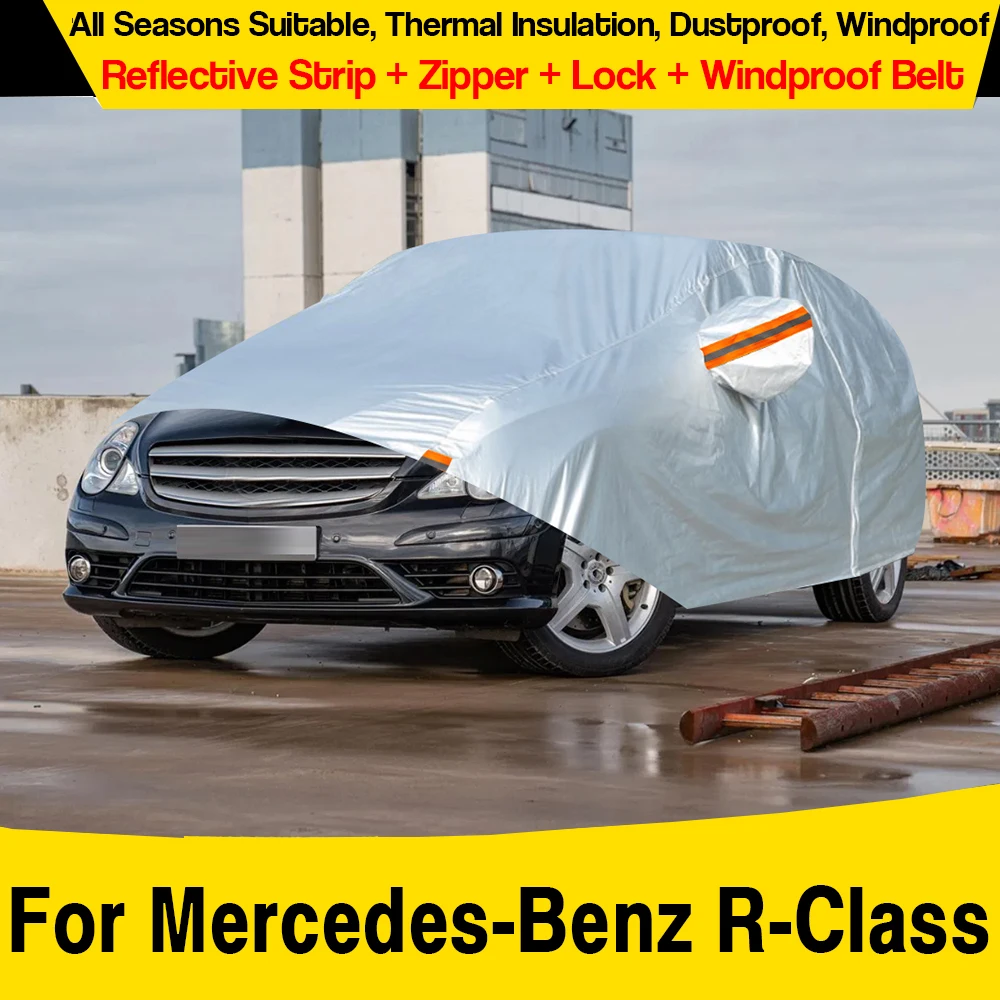

Автомобильный чехол от солнца, дождя, снега, льда, MPV, чехол для Mercedes-Benz R-Class W251 V251 R280 R300 R320 R350 R400 R500 2006-2026