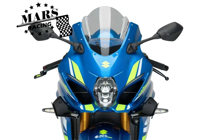 Spoiler Winglet Aerodynamic Wing Kit Spoiler Wind Wing Air Backflow For SUZUKI GSX-R1000 GSXR1000 GSXR 1000 2017-2022 GSX R 1000