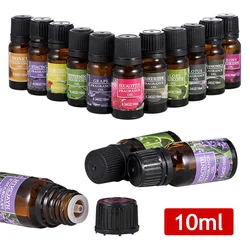 1pc óleos essenciais para difusor de aroma umidificador de ar aromaterapia óleo solúvel em água 27 tipos de fragrância