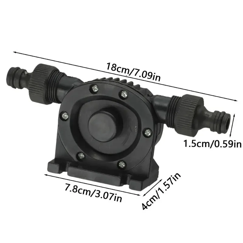 مضخة محرك الحفر الكهربائية الفعالة لنقل المياه، مضخة نقل السوائل المحمولة ذاتية التحضير، متينة ومتعددة الأغراض