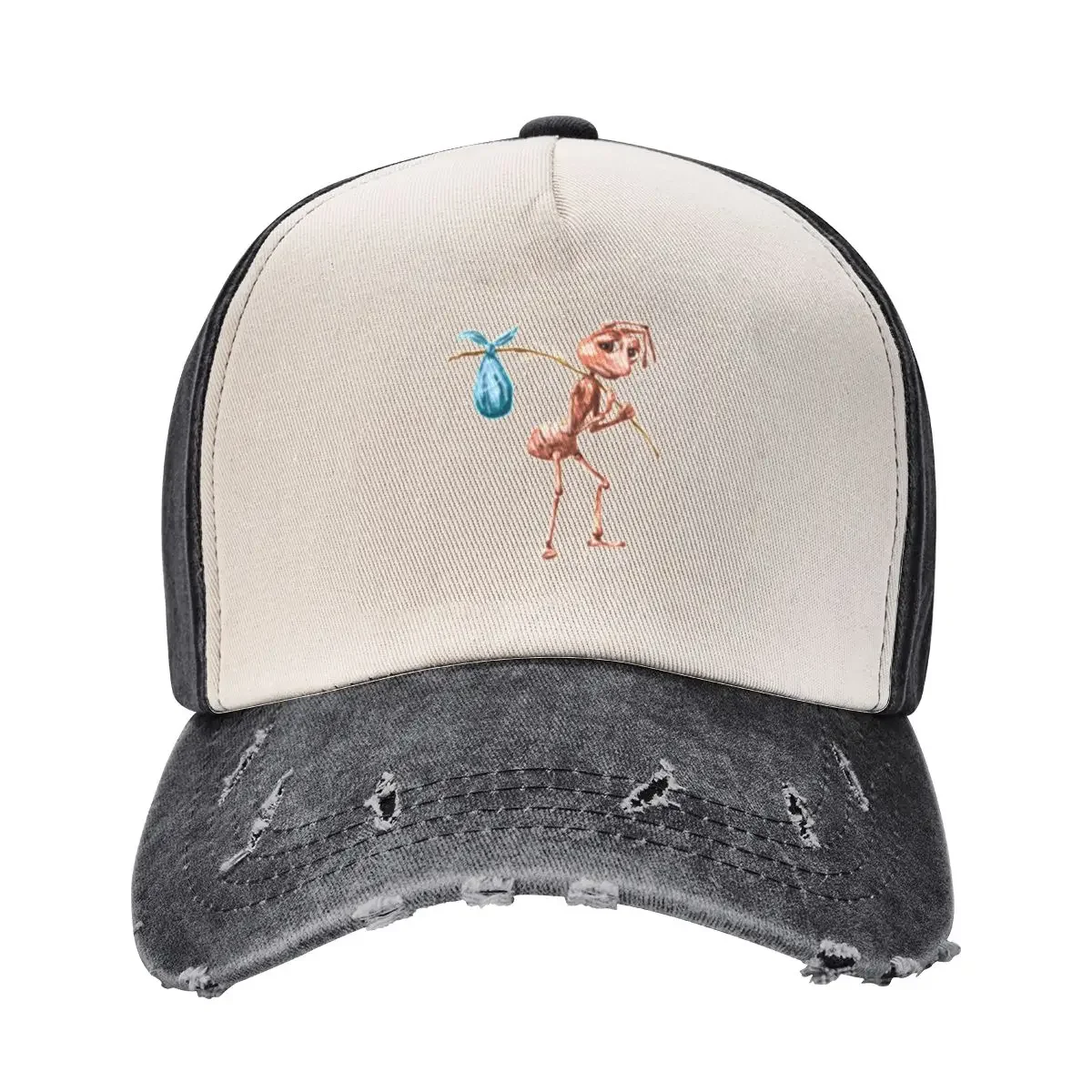 How it Feels to... Sad Ant Meme Baseball Cap tea Hat Luxury Brand Caps For Men Women's