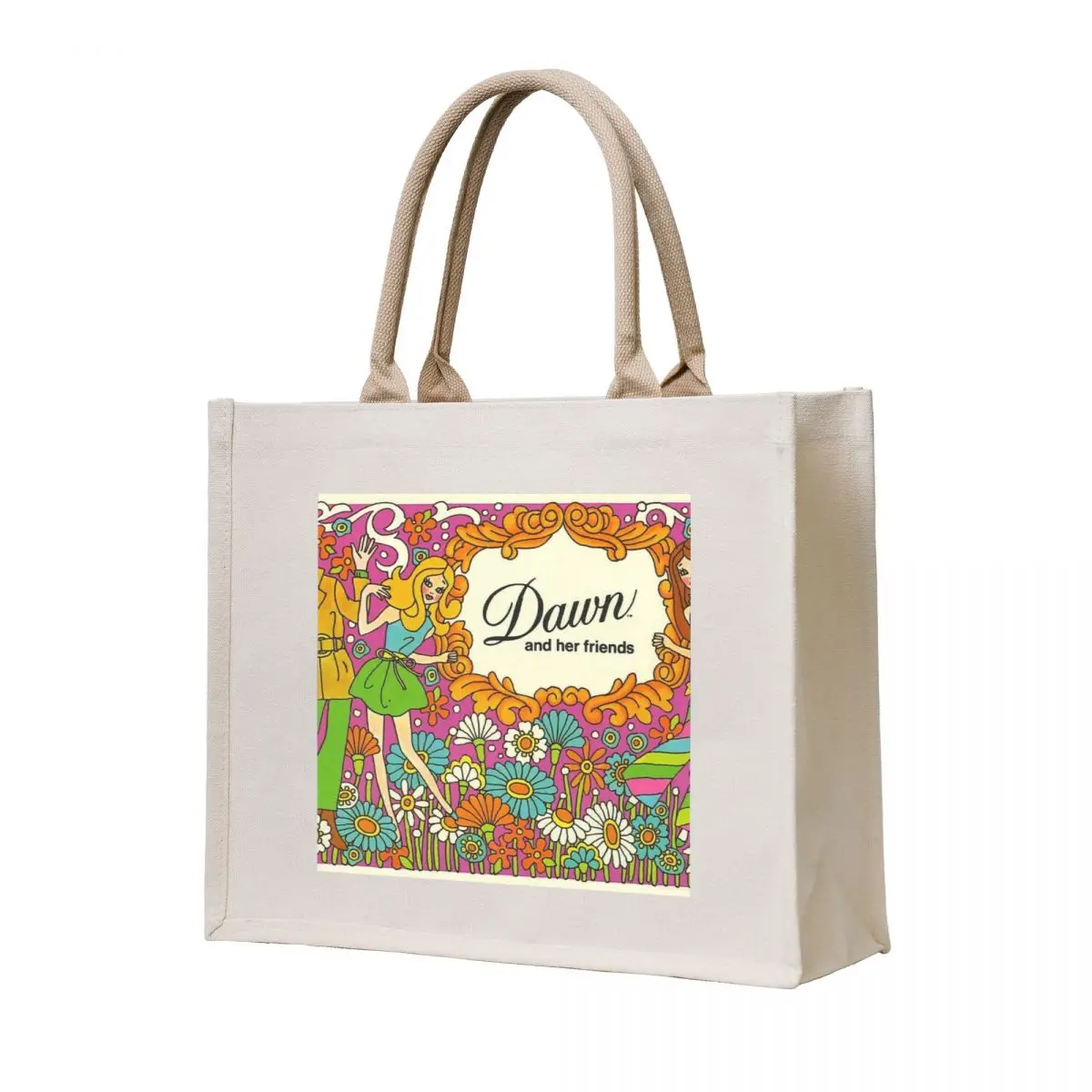 

Dawn and her friends Tote Bag university shopper bag personalized tote sacs de shopping