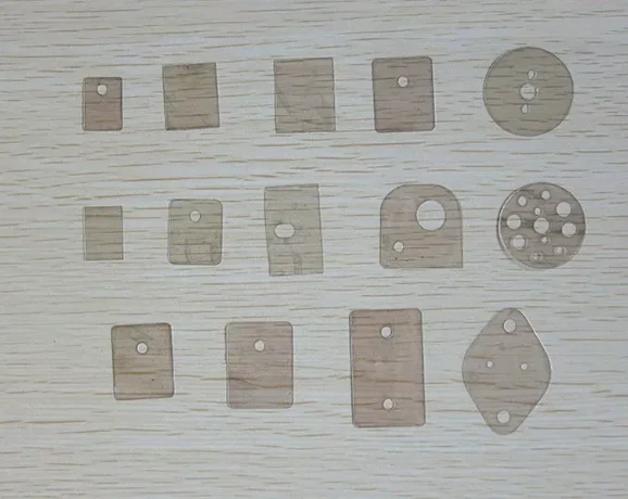 Thickened TO-220 3P 3P11 3PL natural transparent mica sheet with holes