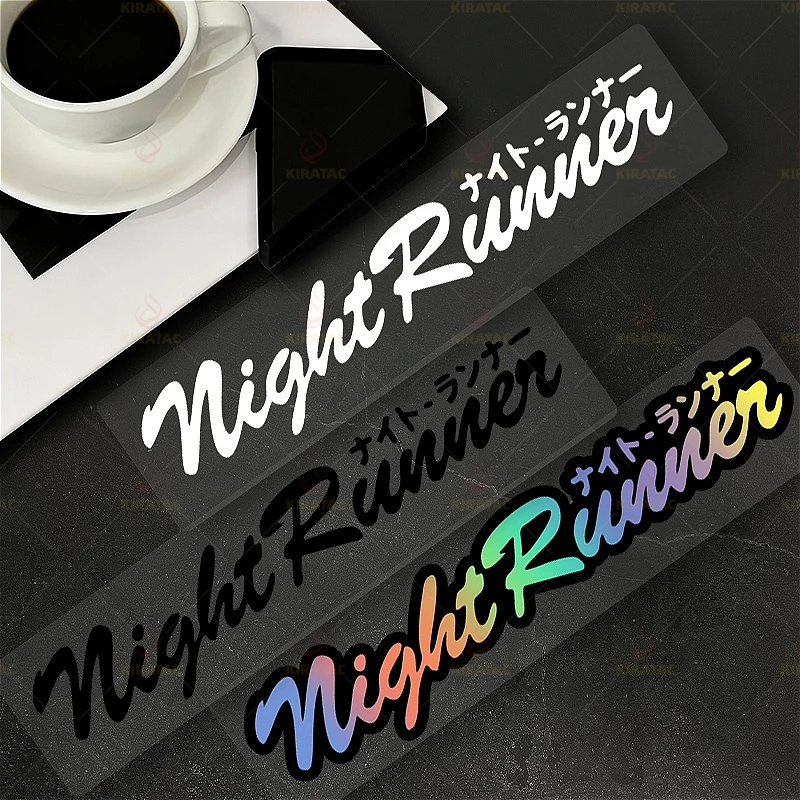 Runner Motorcycle Decorative Sticker, Waterproof, Suitable for Motorcycle Trunk, Fairing, Fuel Tank, Body, Scooter, General