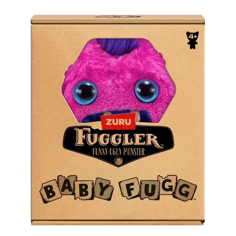 Fuggler dientes feos monstruos juguetes de Peluche Fuggler bebé dibujos animados ojos anchos conejo estrellado Peluche Kawaii Multicolor Peluche muñeca 8-9CM