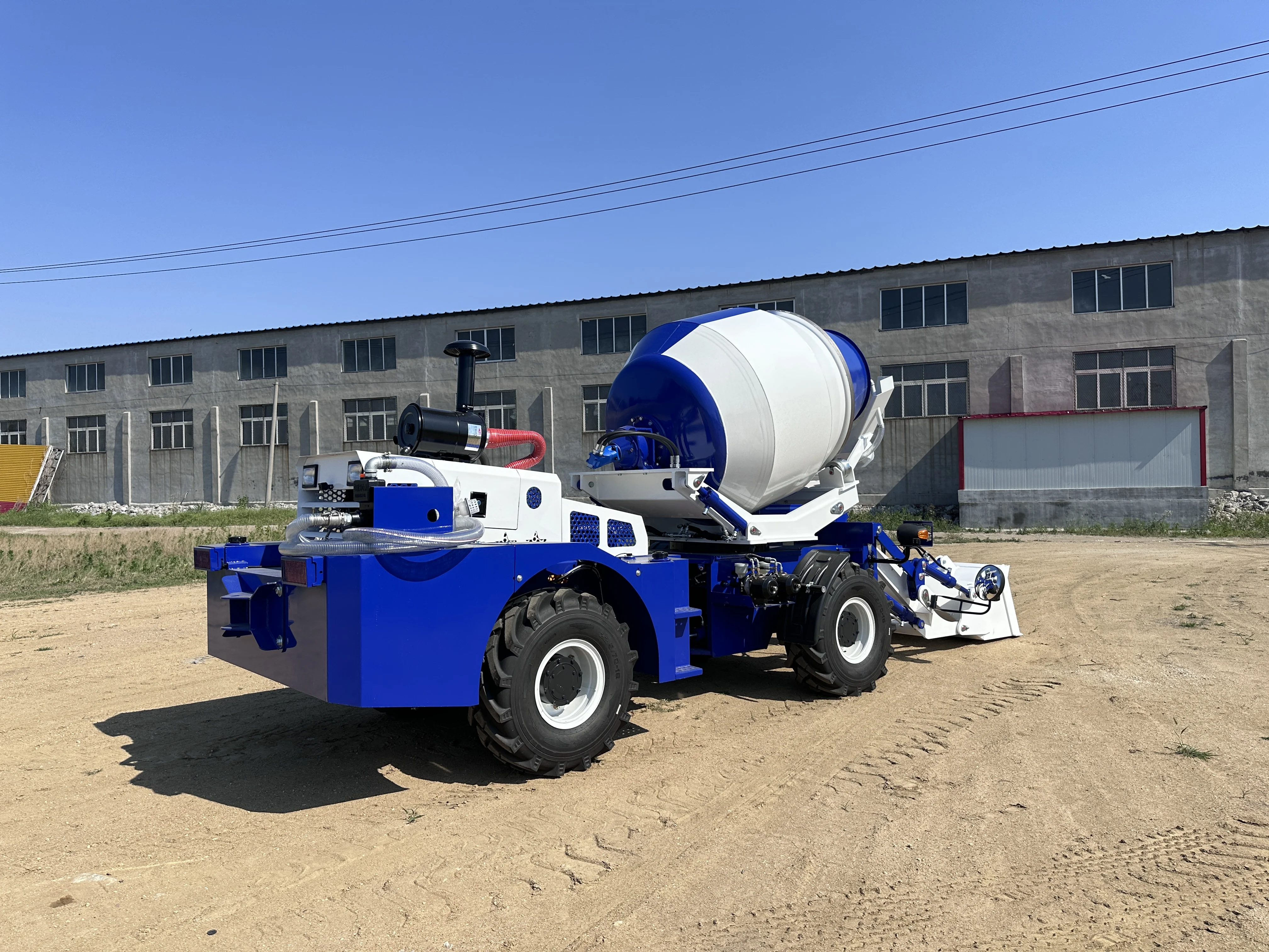 Self Loading Concrete Mixer Tr - Concrete Mixer Small recension och pris