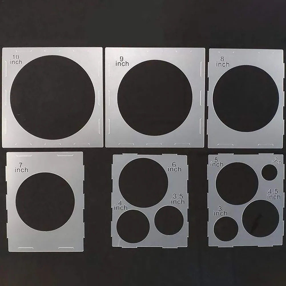 

1Pcs 11-Hole Balloon Measuring Case High Class Material Practical 2-10 Inch Measurement Tool Balloon Measuring Box