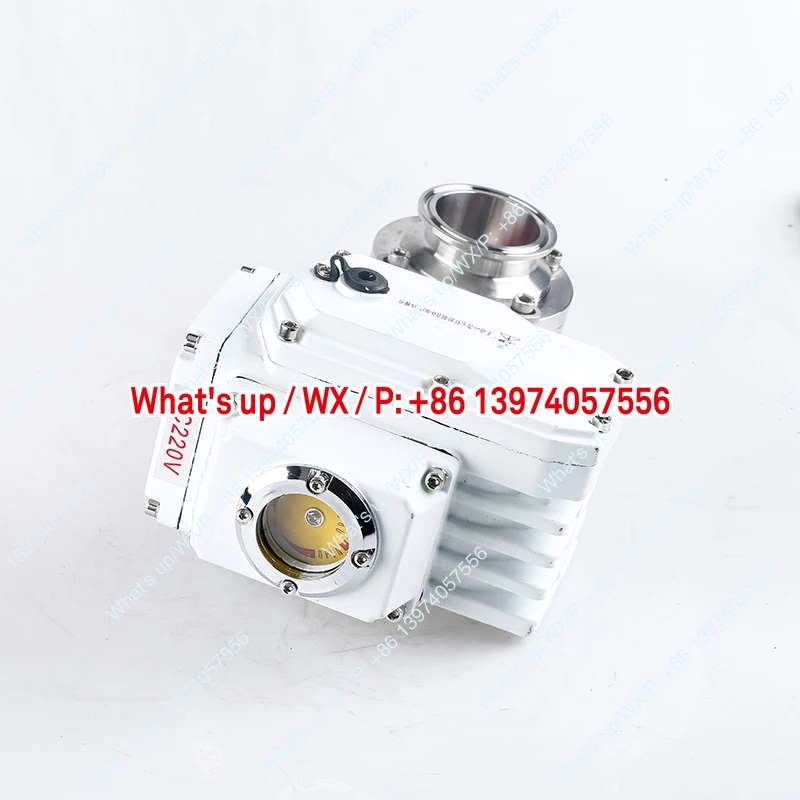 304 Stainless Steel Electric Quick Fit Butterfly Valve Clamp Type 38 Quick Open Quick Connect Valve D981X