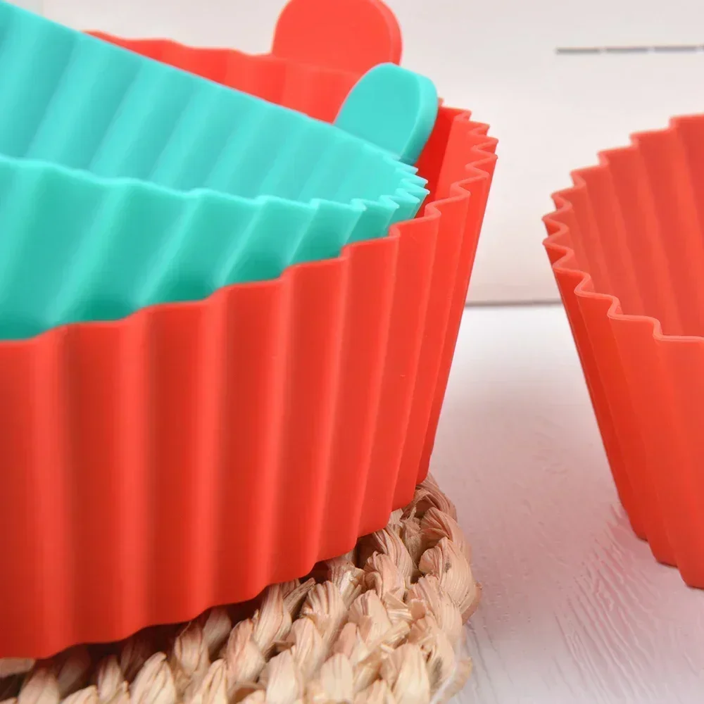 Silicone Basket Pot Tray Airfryer Liner For Air Fryer Reusable Container Accessories Pan Baking Mold Canister Shape Protector