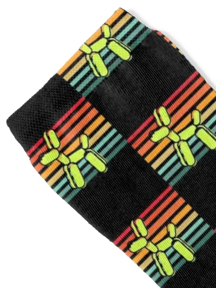 Balloon dog sunset Socks designer brand sports stockings Soccer funny gift Socks Man Women's